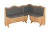 Кухонний куточок FlavorFurnish-1 (110 &times; 150, шкірзам, сірий і тахо) ph-kt-grcg-sr-th фото
