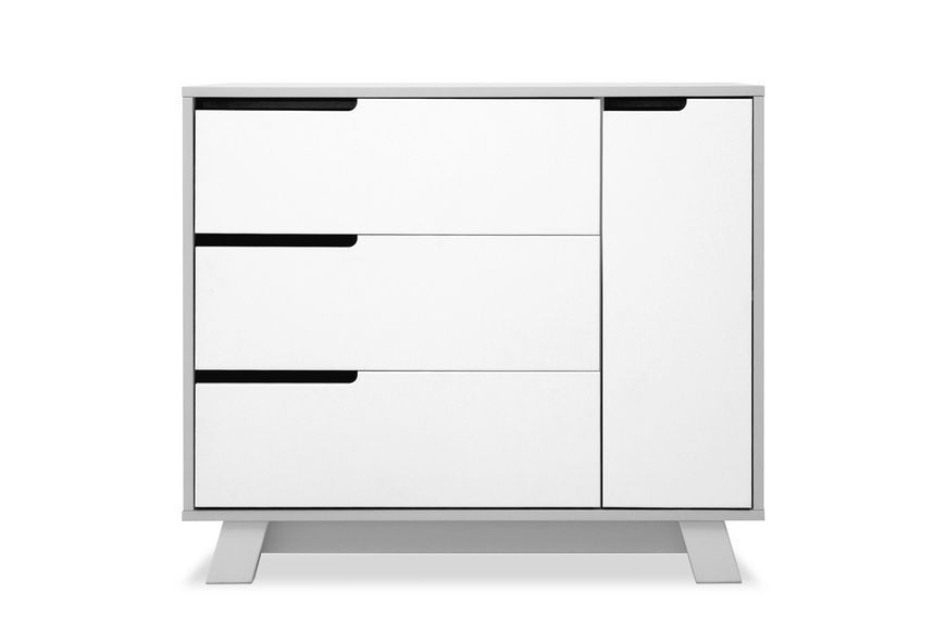 Комод Мрія-3 (90 &times; 49 &times; 77 см, біло-сірий) vr-kmd-mnttn-900-bl-sr фото