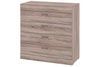Комод Nirex-1 (80 &times; 37,6 &times; 79,5 см, трюфель) ph-kmd-k4-mnk-trfl фото