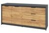 Комод Gornex (160 &times; 45,3 &times; 73,7 см, антрацит і тахо) ph-kmd-k2-3-ntrc-th фото