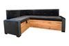 Кухонний куточок AmberNest-1 (136 &times; 199 см, малкольм 32 і дуб аппалачі, розкладний, сірий) l-kt-ttn-ml32-db-pl-rz фото 3