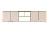Полка настенная CloudCrest-5 (дуб сонома и кашемир, 2036х302х510 мм) lplts-ttrs-db-snm-sr-stp фото 2