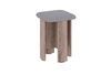 Табурет PlatePlace (серый + трюфель, 35х35х45 см) ph-tb-3-sr-trfl фото