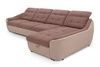 Кутовий диван Спейс АМ3 (337 &times; 187 см, рожевий з персиковим) IMI Premium ksps-AM3-ll-63-61-p фото