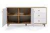 Комод UrbanOak-5 2ДВ 3ШУХ (Дуб Аппалачі + Німфея Альба, 159x39x77 см) IMI lkmd-hg5-db-ppl-nmf-lb фото 4