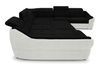 Кутовий диван Спейс XXL (375 &times; 310 см, чорний з молочним) IMI Premium kspsxxl-ll-99-1 фото 4