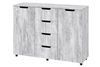 Комод Malcron (120 &times; 38 &times; 87,5 см, бетон) ph-kmd-k4-2-ek-bt фото