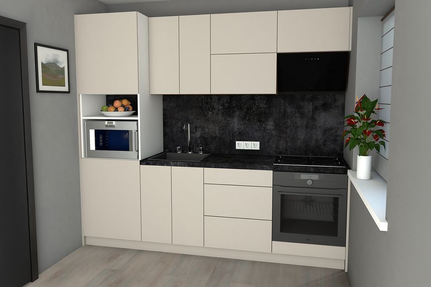 Модульна кухня Соломія (240 см, кашемір) IMI m-kh-m-slm-ksh-nmf-lb фото