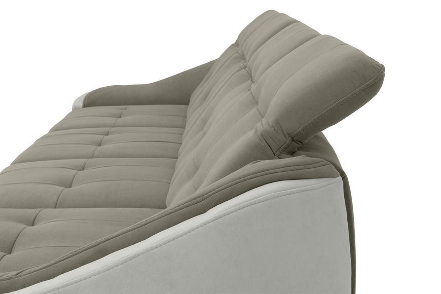 Кутовий диван Спейс АМ3 (337 &times; 187 см, бежевий з молочним) IMI Premium ksps-AM3-ll-09-01-p фото