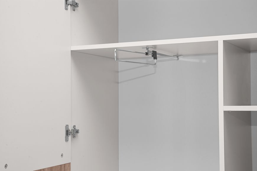 Шкаф Поларо-1 (90 &times; 45 &times; 200 см, кашемир + дуб крафт серый) md-sh-vzt-ksh-db-kr-sr фото