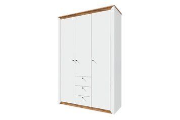 Шафа Натіво-13 (140х50х205 см, білий + дуб крафт золотий) vrt-sh-n-140-bl-dbk-z фото