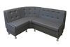 Кухонный уголок OnyxLounge (131 &times; 171 см, флай 2233, серый) l-kt-mdrn-fl2233 фото 1