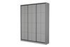 Шкаф-купе Нарния-2 (180 &times; 45 &times; 240 см, серый) m-shk-nrn-2-45-sr фото