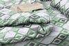 Комплект постельного белья Деметра-6 (евро, бязь gold lux, наволочки: 50х70 см 2 шт и 70х70 см 2 шт, зеленые ромбы) IMI m-ps-bz-glx-dmtr6-vr-z-rm фото 7