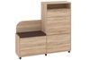 Тумба для взуття Feravon (118,4 &times; 35,6 &times; 114,5 см, сонома і коричневий) ph-tmb-vz-b5-snm-krch фото