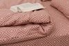 Комплект постільної білизни Деметра-7 (євро, бязь gold lux, наволочки: 50х70 см 2 шт та 70х70 см 2 шт, ромби, бежевий) IMI m-ps-bz-glx-dmtr7-vr-rm-b фото 6