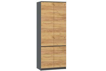 Шафа Formo-10 (80 &times; 54 &times; 207 см, антрацит і тахо) ph-shf-ns-shg-ntrc-th фото